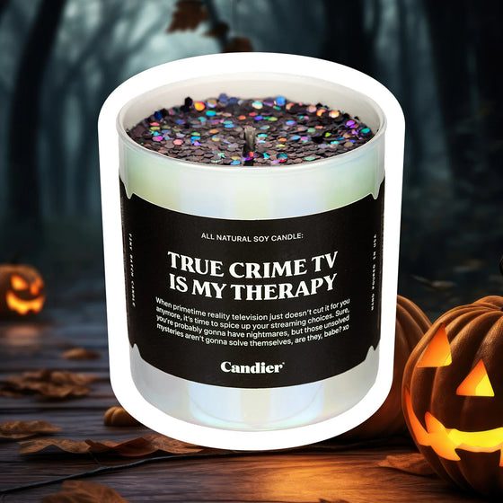 TRUE CRIME TV CANDLE