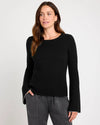 FARAH CASHBLEND PEARL SWEATER