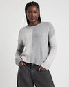 CASHBLEND AMY COLORBLOCK SWEATER