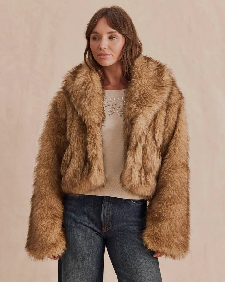 Lucianna Faux Fur Coat