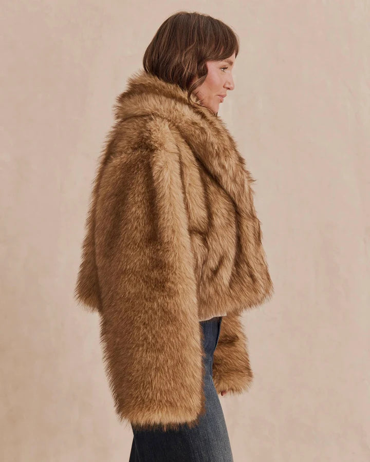 Lucianna Faux Fur Coat