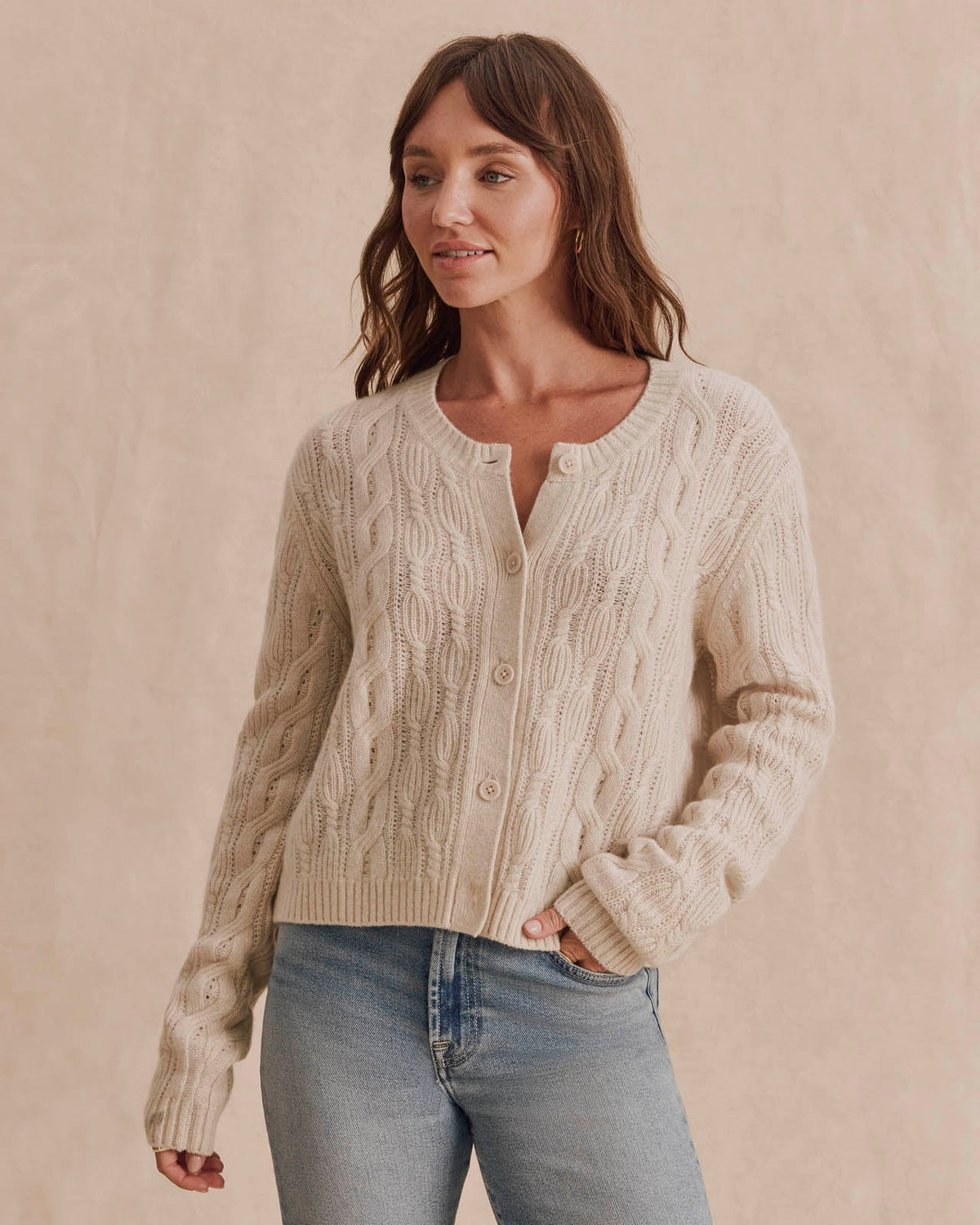 Tori Cashmere Cardigan