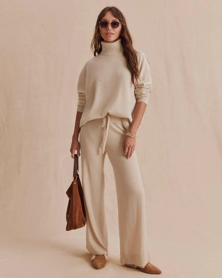 Tori Cashmere Turtleneck Sweater