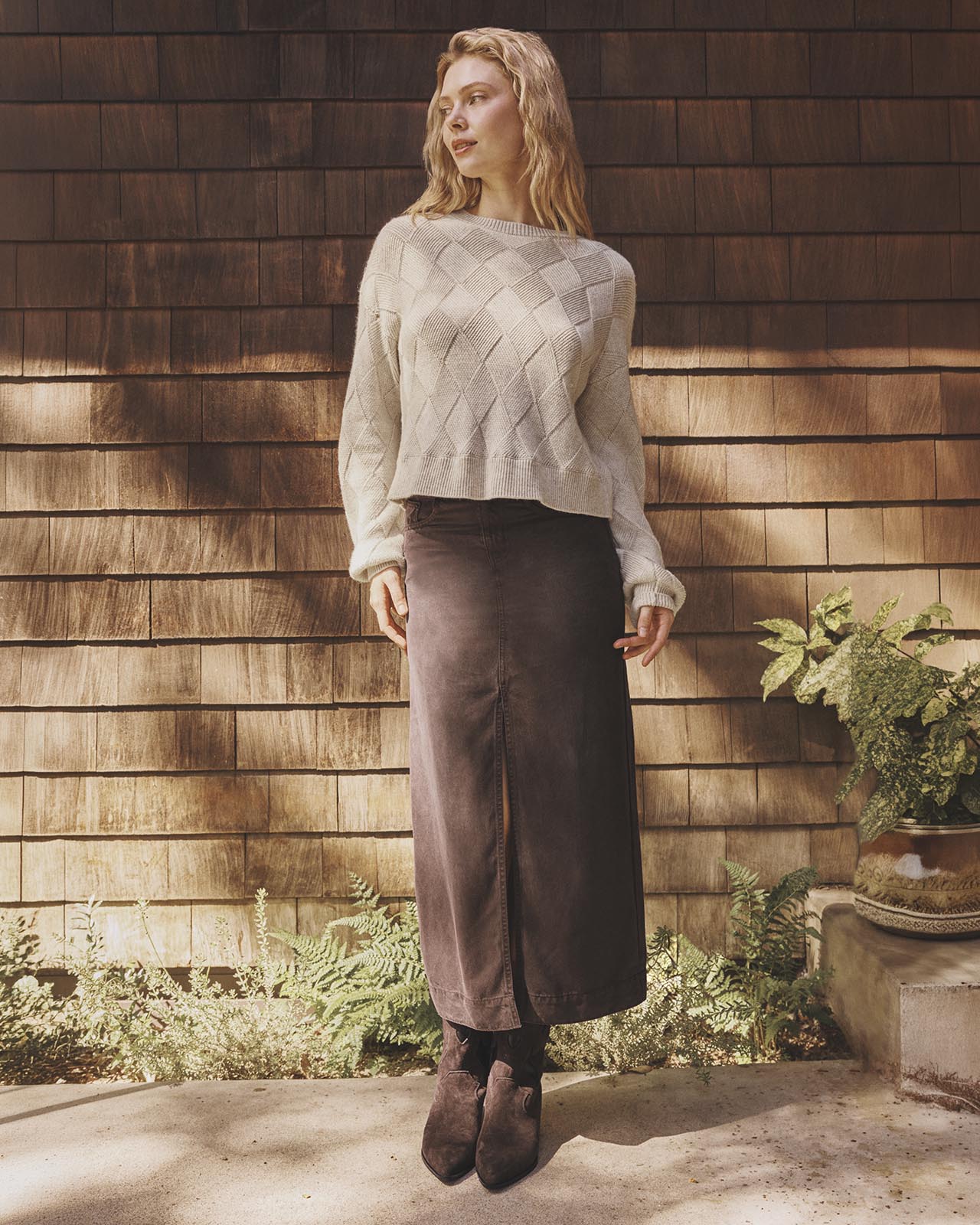 Ryder Suede Skirt