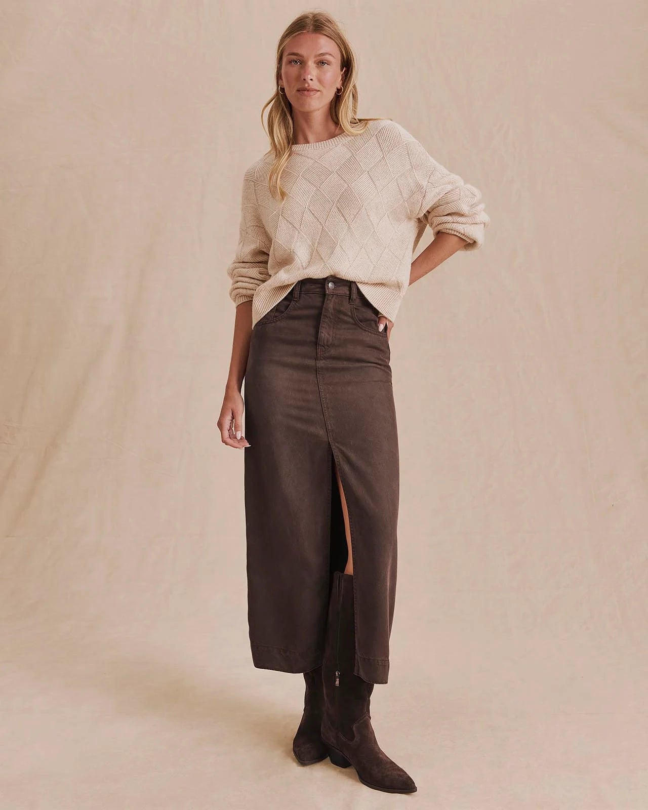 Ryder Suede Skirt