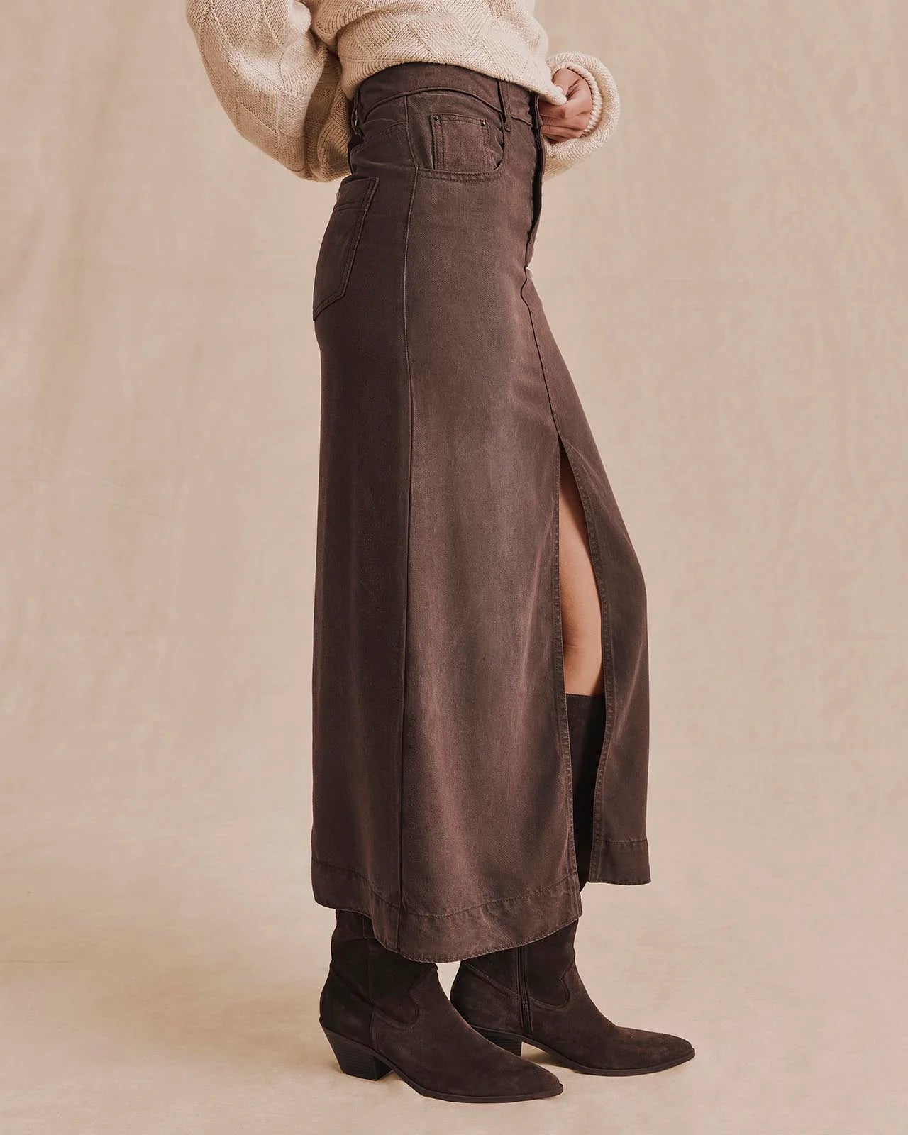 Ryder Suede Skirt