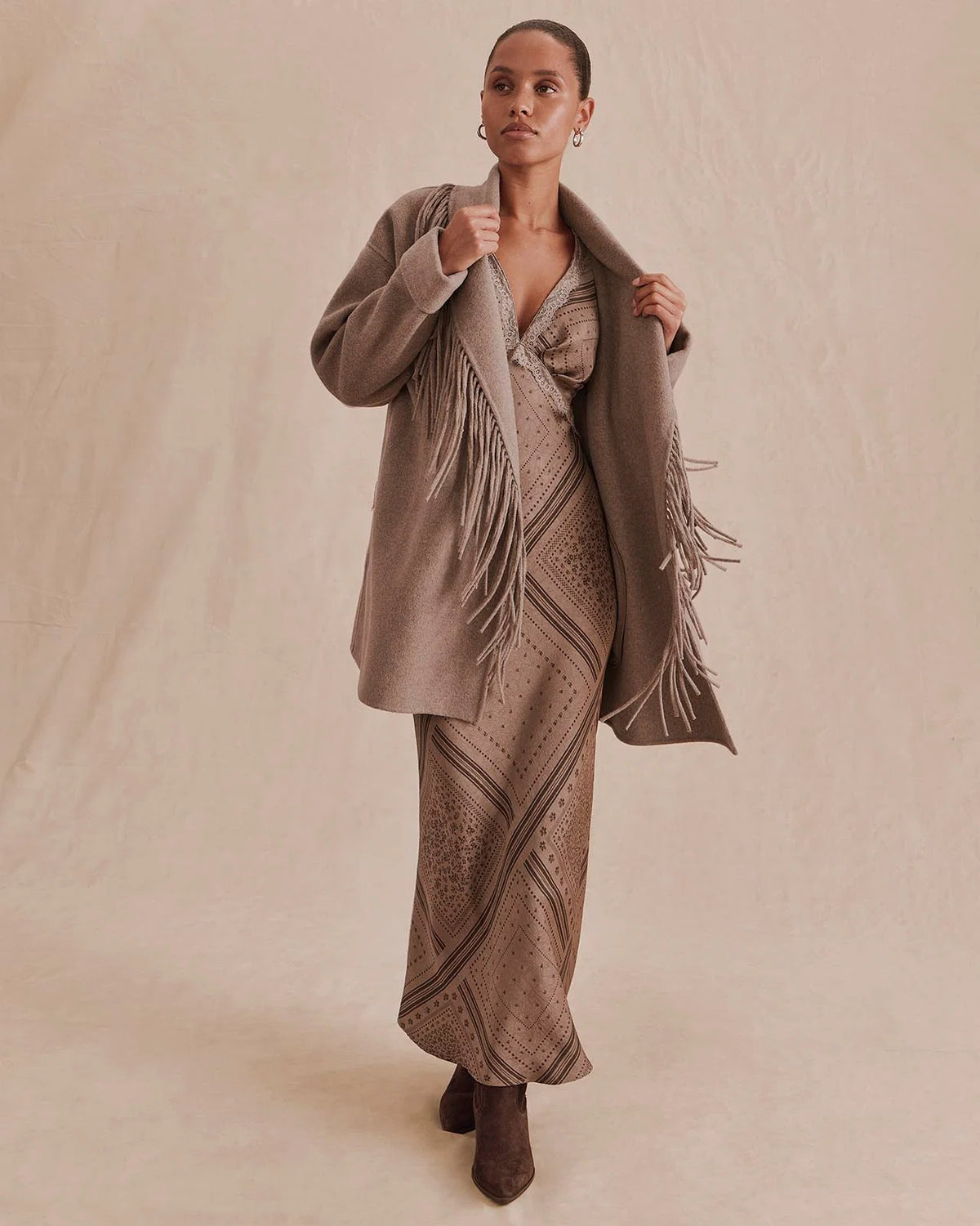 Sandra Fringe Jacket