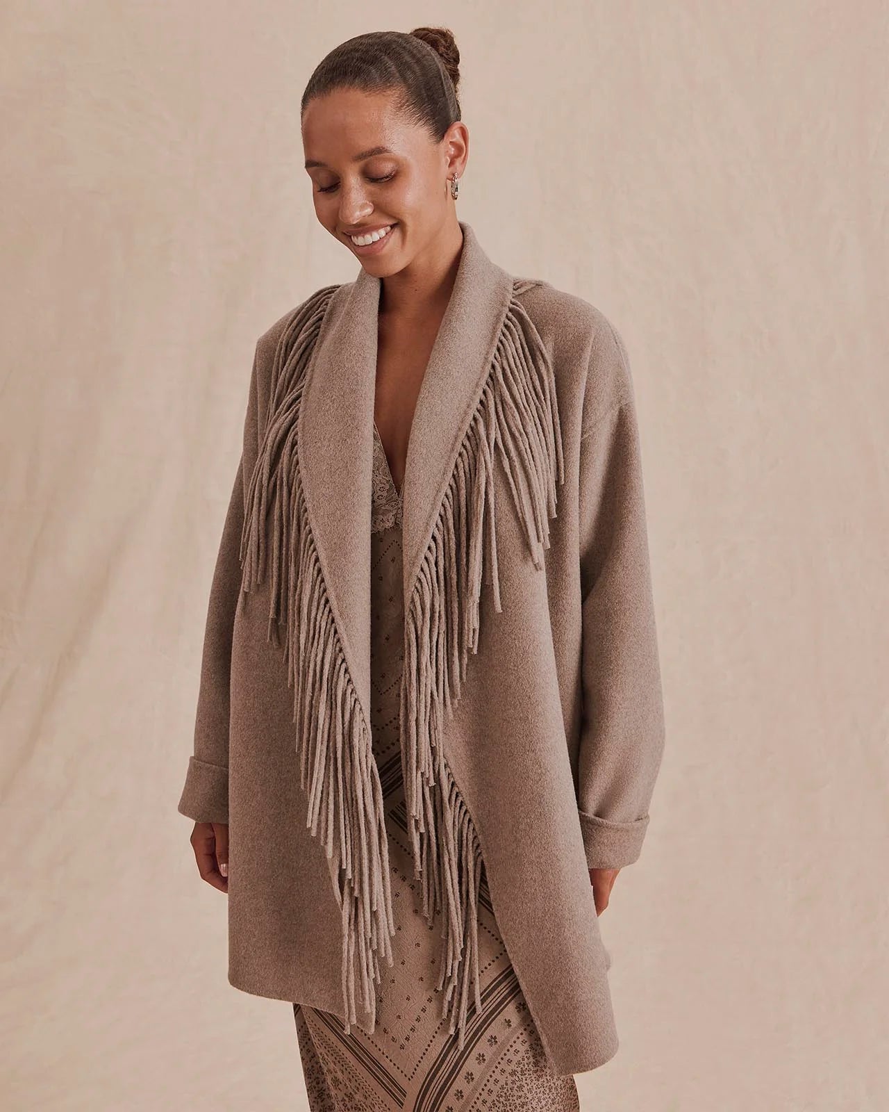 Sandra Fringe Jacket