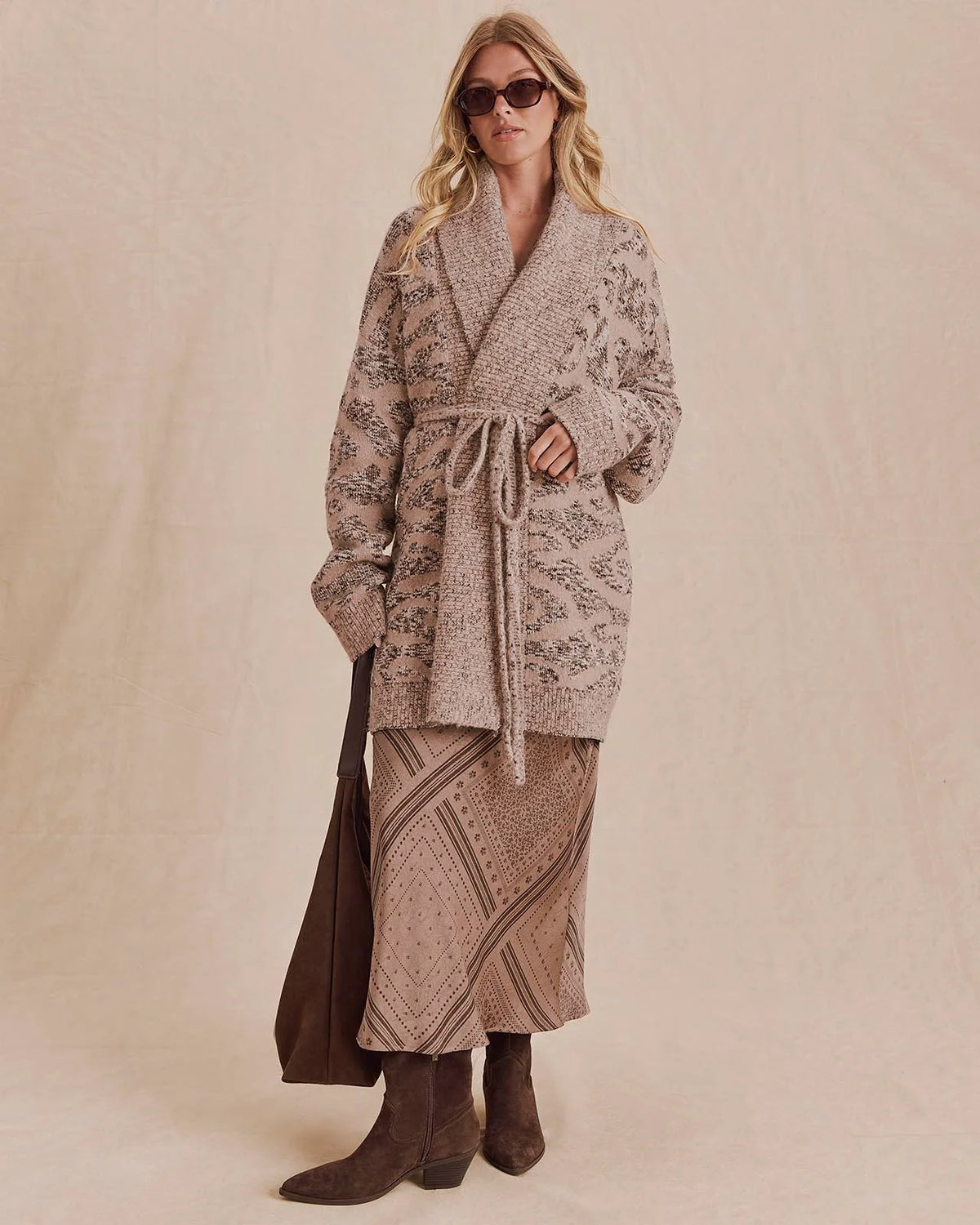 Desiree Belted Cardigan