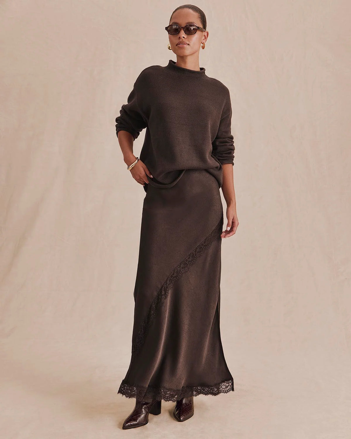 Elsie Roll Neck Sweater