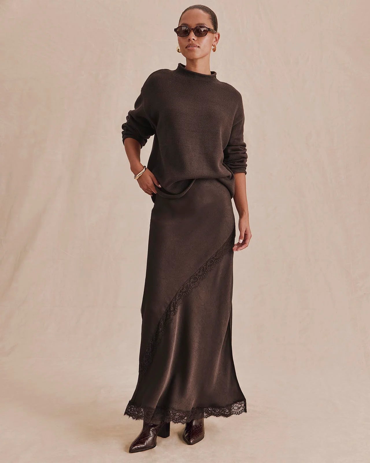 Elsie Roll Neck Sweater