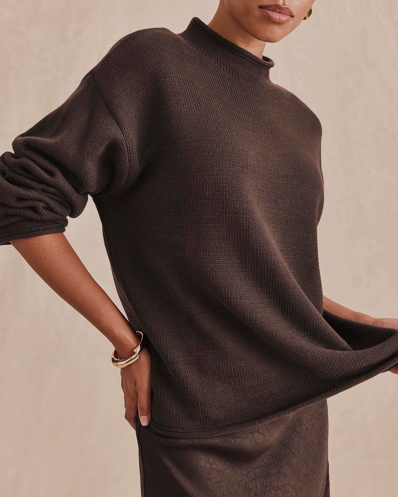 Elsie Roll Neck Sweater