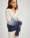 RAYA OMBRE POLO SWEATER