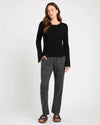 FARAH CASHBLEND PEARL SWEATER