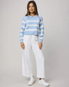 PHOEBE POLO STRIPED SWEATER