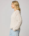 BRENNAN CABLE KNIT SWEATER