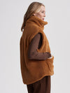 BALTER RELAXED SHERPA GILET VEST