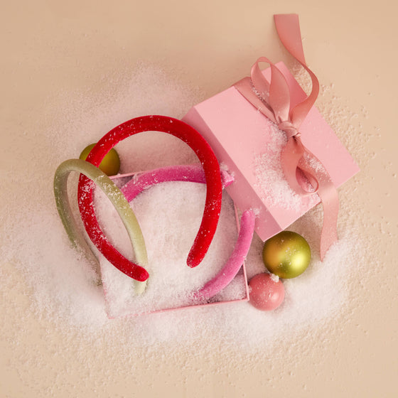 VELVET HEADBAND 3pc Set