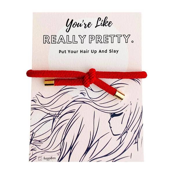 Tiny Gift Society - Really Pretty Single Hair Tie: Tan