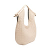 MELIE BIANCO - TRACY WOVEN  RECYCLED VEGAN SHOULDER BAG - ivory