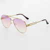 FREYRS Eyewear - Henry Gold Pink Sunglasses: Gold / Pink