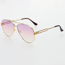  FREYRS Eyewear - Henry Gold Pink Sunglasses: Gold / Pink