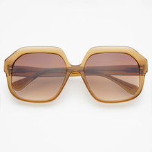  FREYRS Eyewear - Stella Acetate Womens Octagonal Sunglasses : Brown