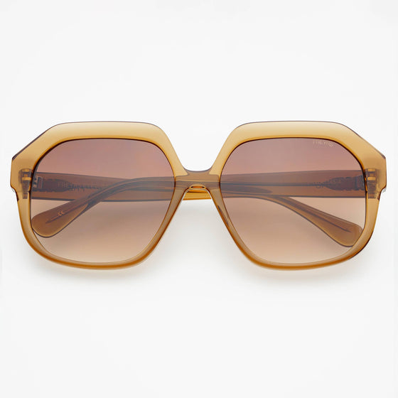 FREYRS Eyewear - Stella Acetate Womens Octagonal Sunglasses : Brown