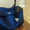 PUFFY BIG HEART BAG CHARM