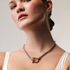 HERRADURA SIGNATURE MIX NECKLACE - gold