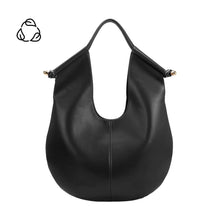  MELIE BIANCO - TRACY BLACK RECYCLED VEGAN SHOULDER BAG