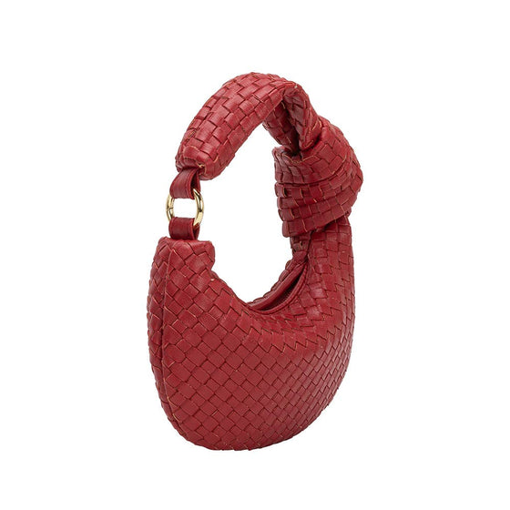 MELIE BIANCO - BRIGITTE RECYCLED VEGAN BAG CHARM - red