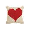 Peking Handicraft - Red Heart Hook Pillow - Valentine's Day