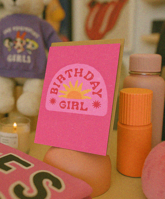 Daydream Prints - Birthday Girl Card