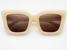  FREYRS Eyewear - Portofino Acetate Oversized Cat Eye Sunglasses: Tan