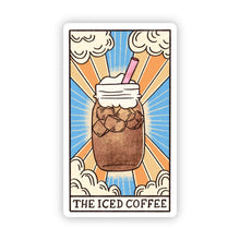  Big Moods - "The Iced Coffee" Tarot Card Sticker