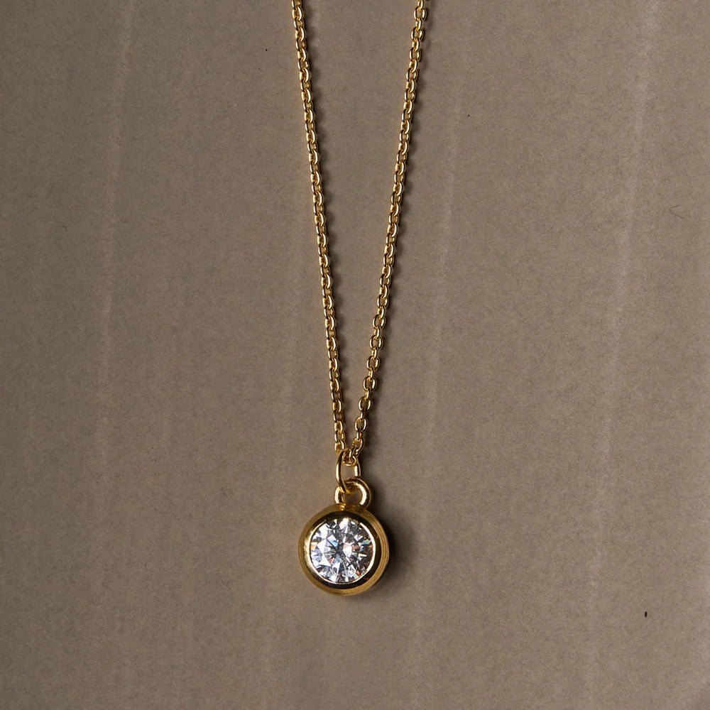 HART Dainty Bezel Necklace