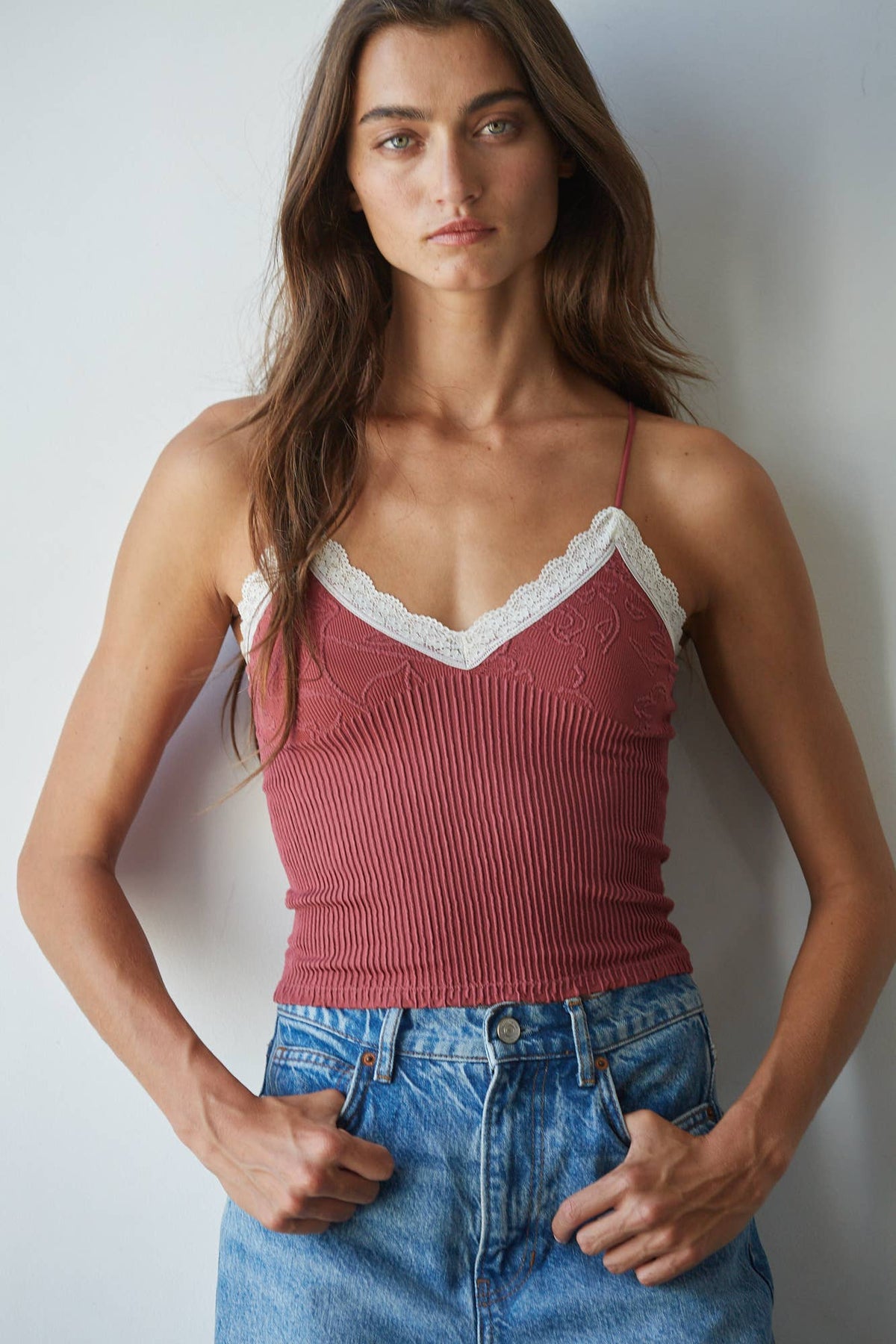 Knit Seamless Ribbed Tank