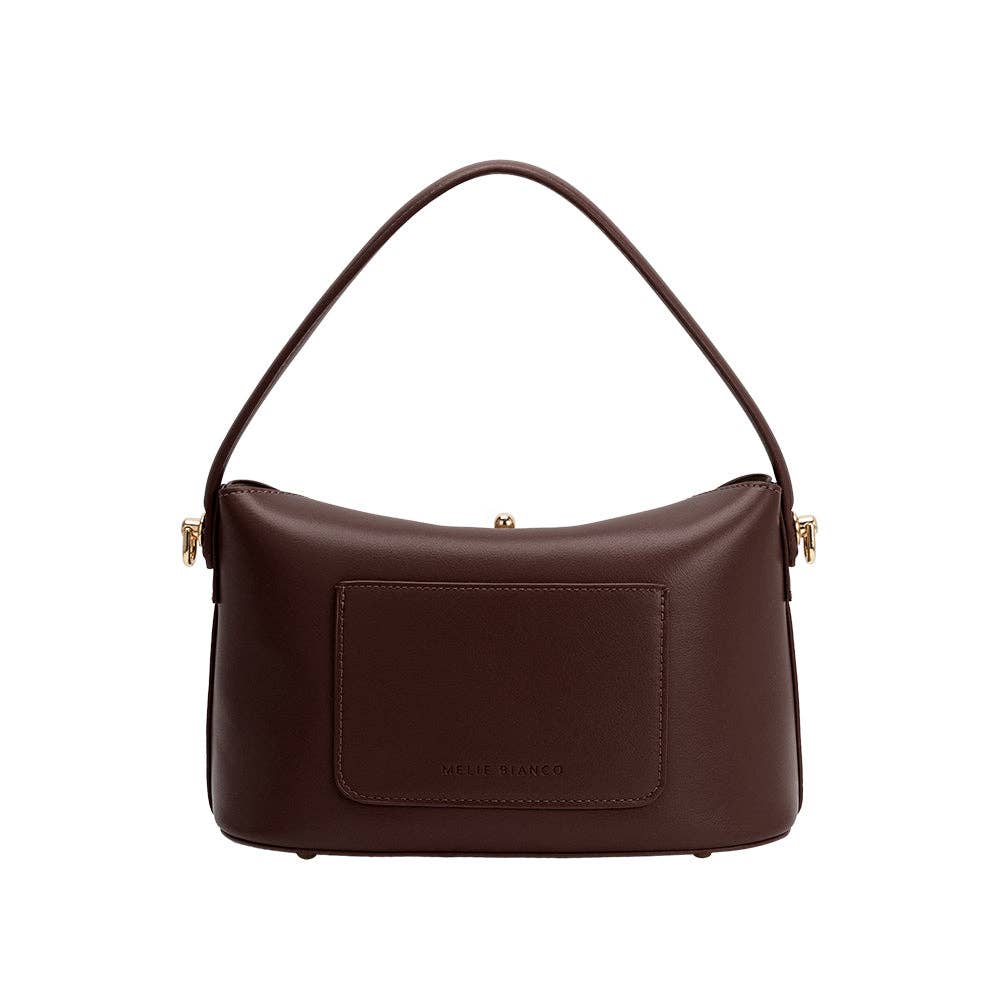 Lana Espresso Recycled Vegan Leather Crossbody