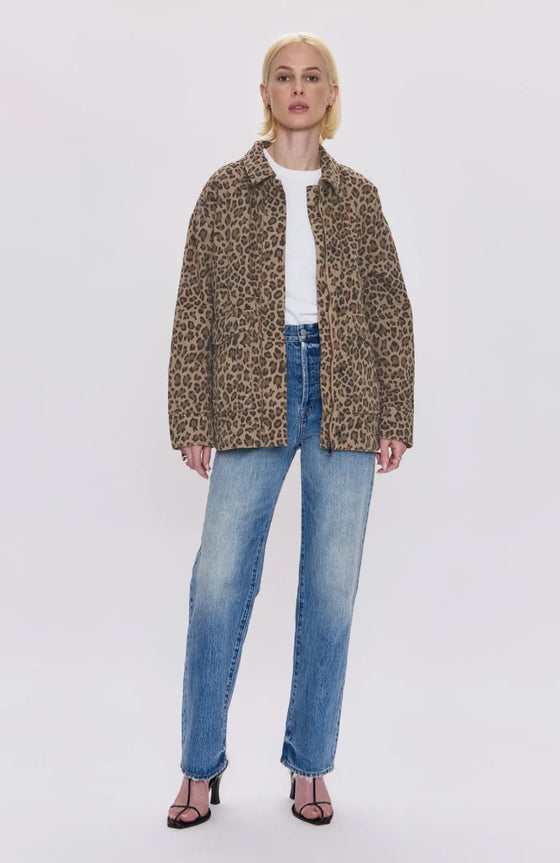 CECILE QUILTED JACKET in feline