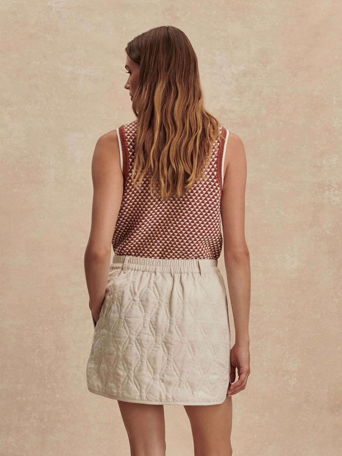 FLORIN QUILTED SKIRT