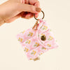 PUFFY EARBUD CASE KEYCHAIN-Marigold Lane Pink