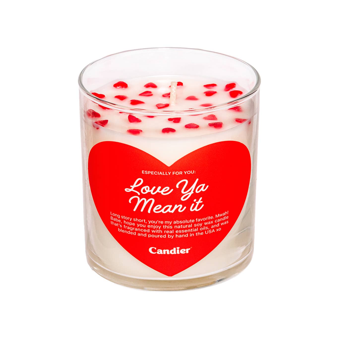 LOVE YOU MEAN IT SCENTED CANDLE