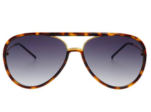  FREYRS Eyewear - Shay Aviator Sunglasses: Tortoise / Gradient gray
