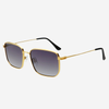 FREYRS Eyewear - Jordan Unisex Sunglasses: Gold / Gray