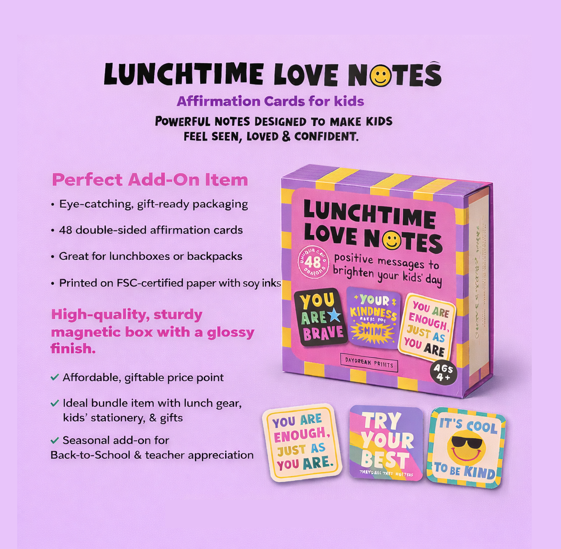Daydream Prints - Lunchtime Love Notes