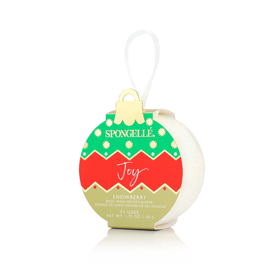 Spongellé - Holiday Ornament Buffer Assorted Pack Christmas Gift 