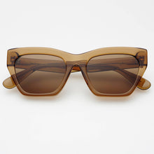  FREYRS Eyewear - Gia Acetate Cat Eye Sunglasses : Brown