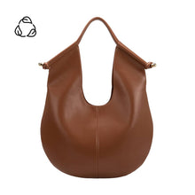  MELIE BIANCO - TRACY SADDLE RECYCLED VEGAN SHOULDER BAG