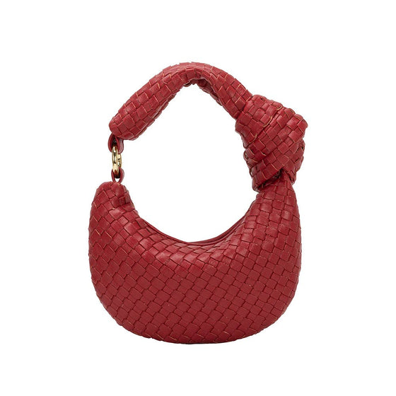 MELIE BIANCO - BRIGITTE RECYCLED VEGAN BAG CHARM - red